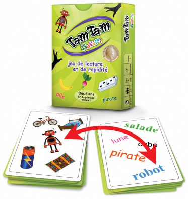 Jeu Tam Tam Safari pour apprendre à lire rapidement